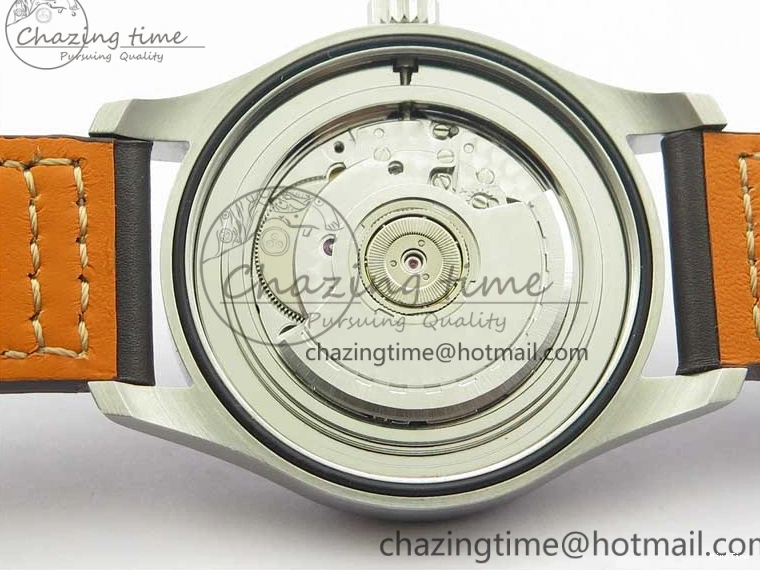 MIROTIME 0513 MARK XVIII Le Petit Prince IW327004 SS FKF 1:1 Best Edition Blue Dial On Brown Leather Strap Trendsetting 7117